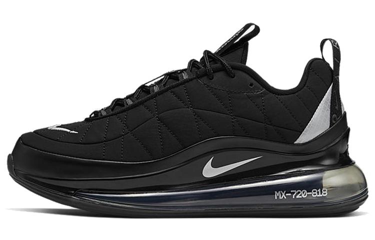 Nike Mx 720 818 Black Metallic Silver Women's