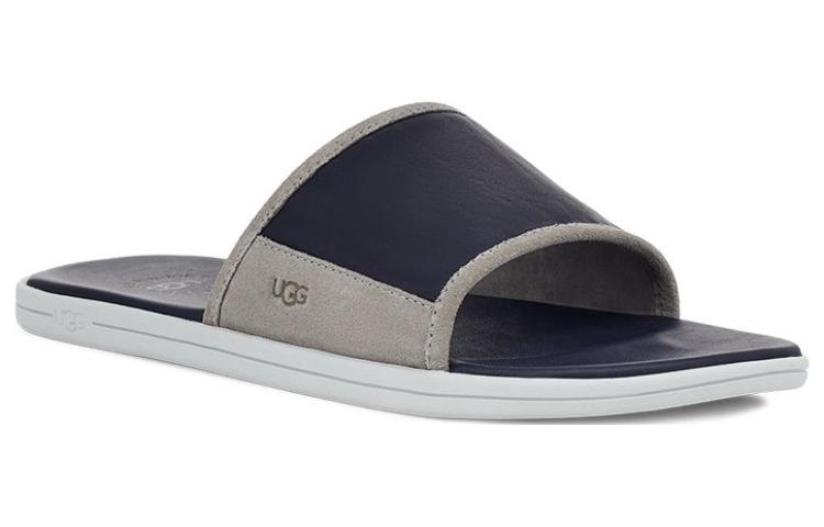 UGG Rubber Sole Slide Slippers Men's Dark Blue купить в интернет-магазине Yoocart с быстрой доставкой по России.