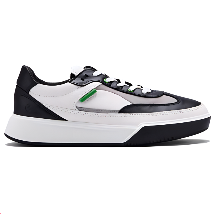 Ecco Street Ball Shoes Collection Low-Top Casual Shoes Men's Black White купить в интернет-магазине Yoocart с быстрой доставкой по России.