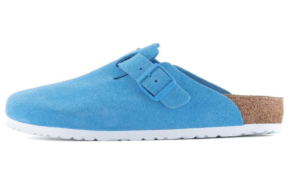 Birkenstock Closed Toe Slippers Unisex Blue