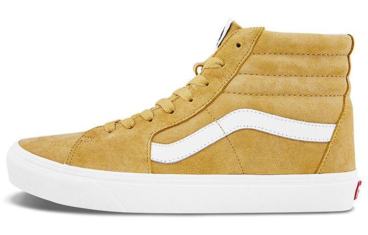 Vans SK8 Hi Brown Yellow Unisex 'Brownyellow White'
