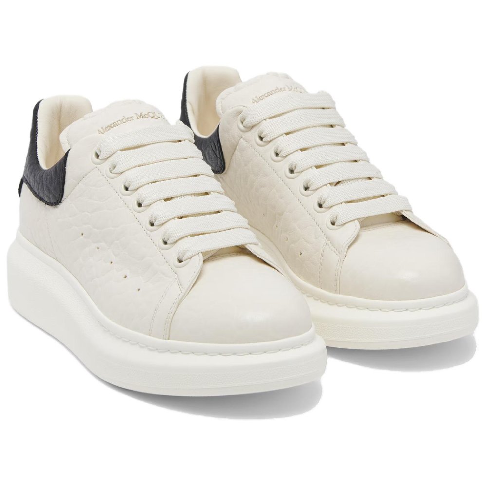Alexander McQueen Oversized Off Low Top Skateboard Shoes Women's White