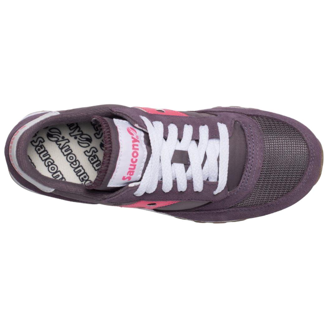 Saucony Jazz Original Vintage Abrasion Resistant Low Top Casual Shoes Women's Purple купить в интернет-магазине Yoocart с быстрой доставкой по России.