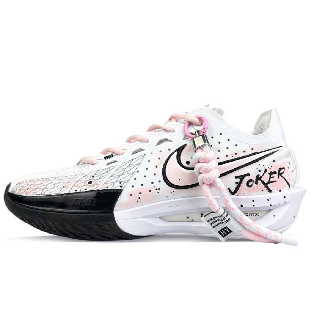 Nike Air Zoom G.T. Cut 3 EP Cushioning Rebound Low-Top Basketball Shoes Unisex White