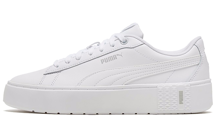 PUMA Smash Platform V2 'Triple White' Women's