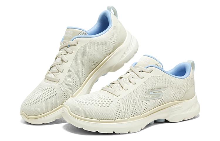 Skechers GoWalk 6 'White Blue' Women's купить в интернет-магазине Yoocart с быстрой доставкой по России.