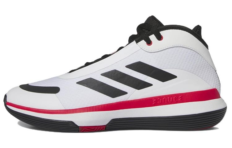 Adidas Bounce Legends Shoes 'White Black Scarlet'