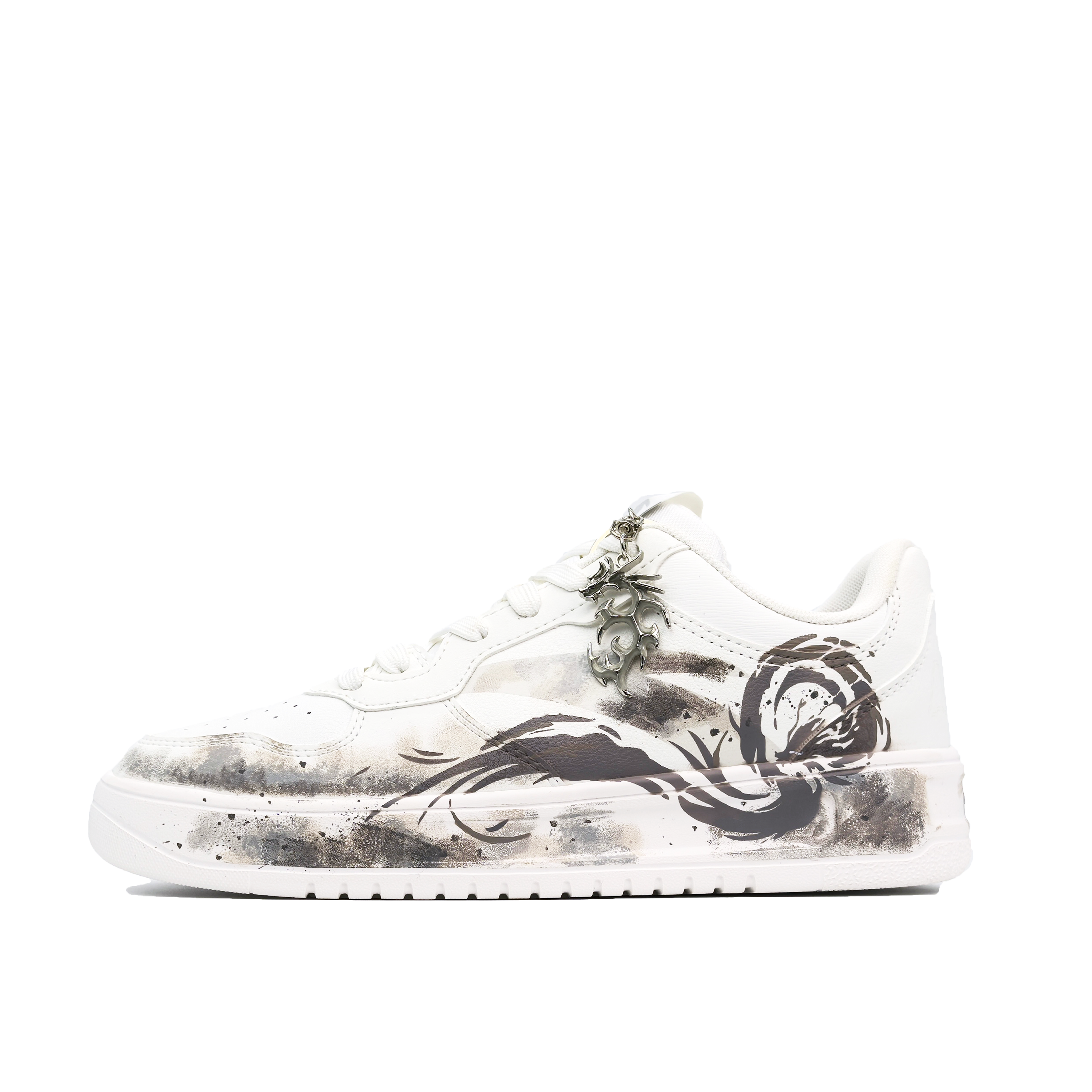 Anta Relaxed Slip Resistant Abrasion Resistant Low top Skateboard Shoes Men's