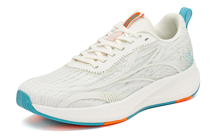 361° Feather Abrasion Resistant Low Top Running Shoes Men's White Green купить в интернет-магазине Yoocart с быстрой доставкой по России.
