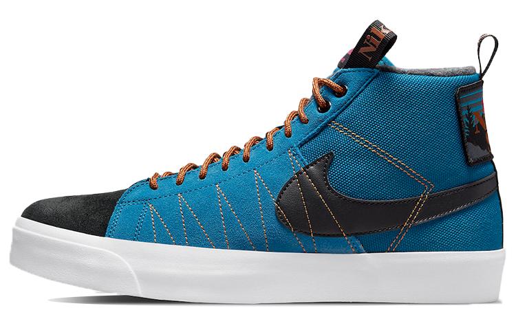 Nike Sb Zoom Blazer Mid Prm Marina Pecan