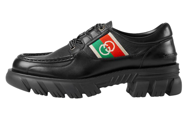 GUCCI Gg Romance Lace Up 'Black'