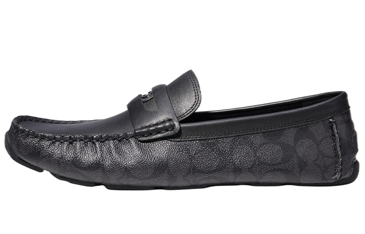 COACH Signature Coin Driver Loafers