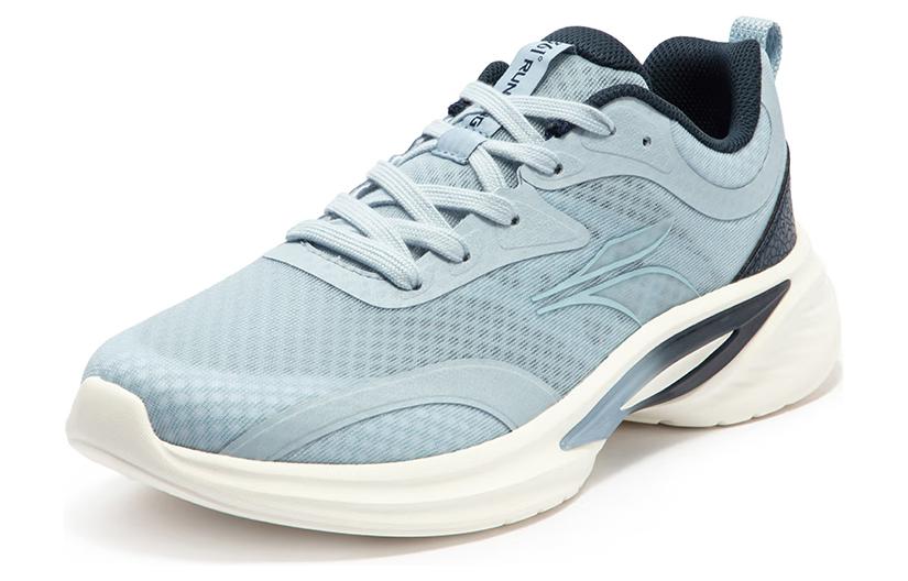 361° Anti-Slip Wear-Resistant Low-Top Running Shoes Men's Blue White