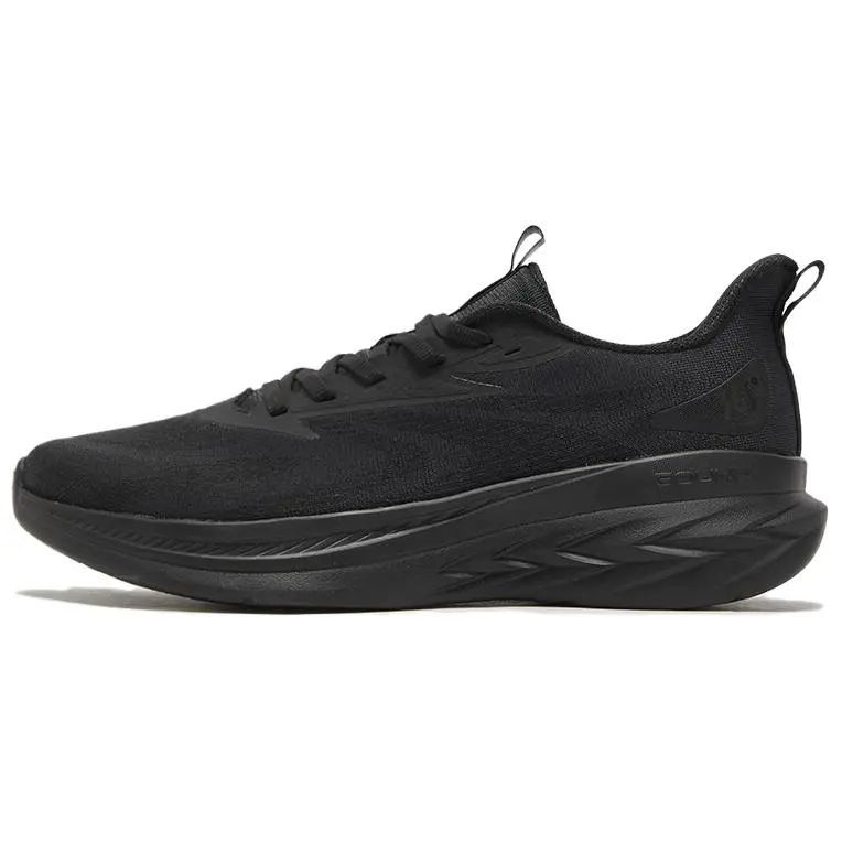 361° Feiyu 3.0 Abrasion Resistant Slip Resistant Low Top Casual Running Shoes Men's Black