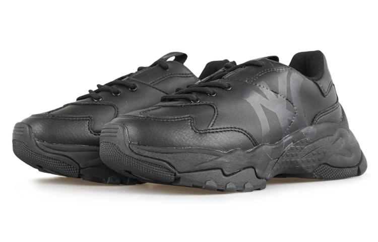 MLB Big Ball Chunky Cushioning, Slip Resistant, Lightweight, Height Enhancing Low Top Chunky Sneakers Unisex Black купить в интернет-магазине Yoocart с быстрой доставкой по России.