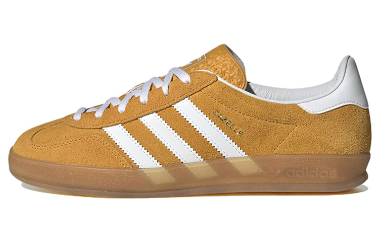 Adidas Originals Gazelle Indoor Orange Peel White Women's