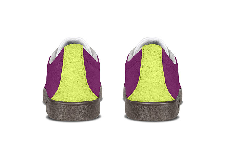 Adidas Neo Vl Court Lifestyle Low-Top Skateboard Shoes Unisex Purple