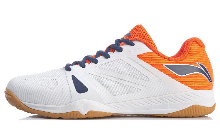 LiNing Blade Professional Low-Top Running Shoes Men's White Orange