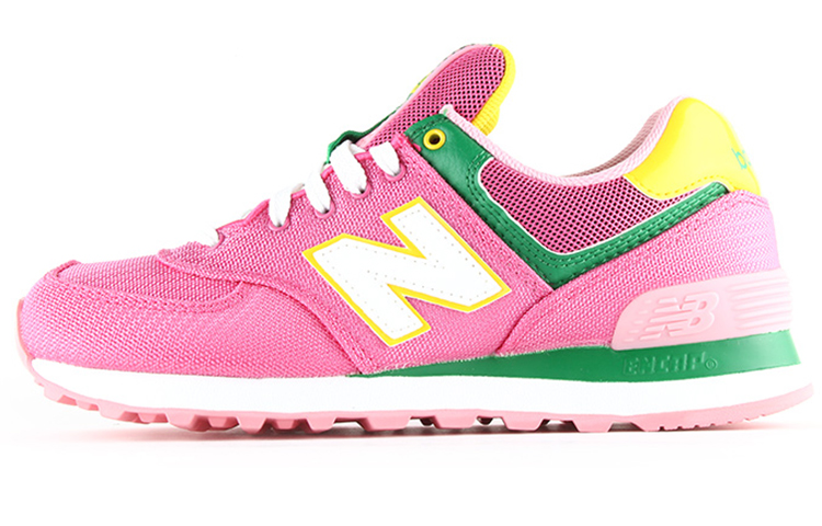 New Balance 574 Sneakers 'Bright Pink Teal' Women's