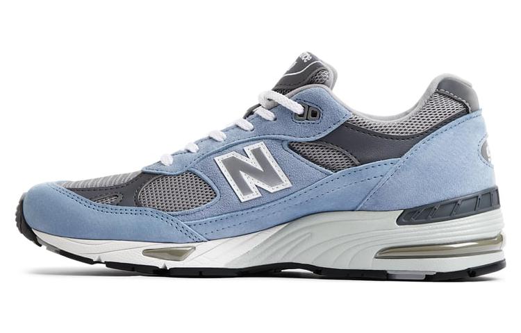 New Balance 991 MiUK Dusty Blue Alloy Smoked Pearl