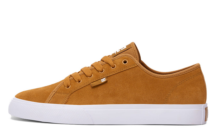 DC Shoes Manual Non-slip Lightweight Low-Top Skateboard Shoes Unisex Cool Orange