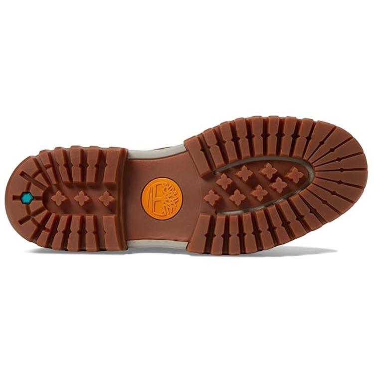 Timberland Anti-Slip Wear-Resistant Mid-Top Trekking Shoes Men's Brown