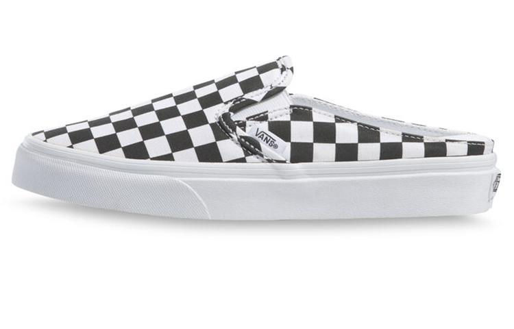 Vans Classic Slip on Plaid Unisex White/Black