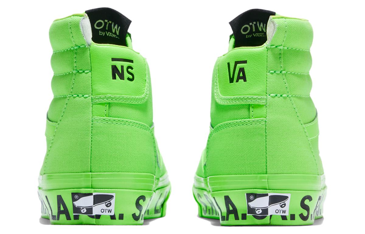 Vans Otw Sk8 Hi Clash The Wall SR. Studio LA. Ca Green Gecko купить в интернет-магазине Yoocart с быстрой доставкой по России.