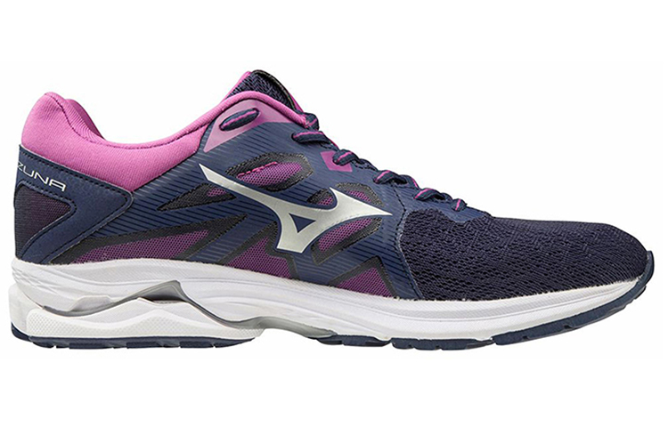 Mizuno Wave Kizuna Running Shoes Women's Low top Dark Blue/Silver/Purple купить в интернет-магазине Yoocart с быстрой доставкой по России.