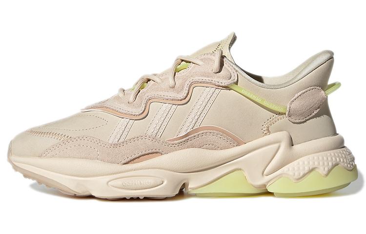 Adidas Originals Ozweego Running Shoes Beige Women's