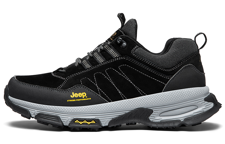 Jeep Low Top Casual Shoes Men's Black