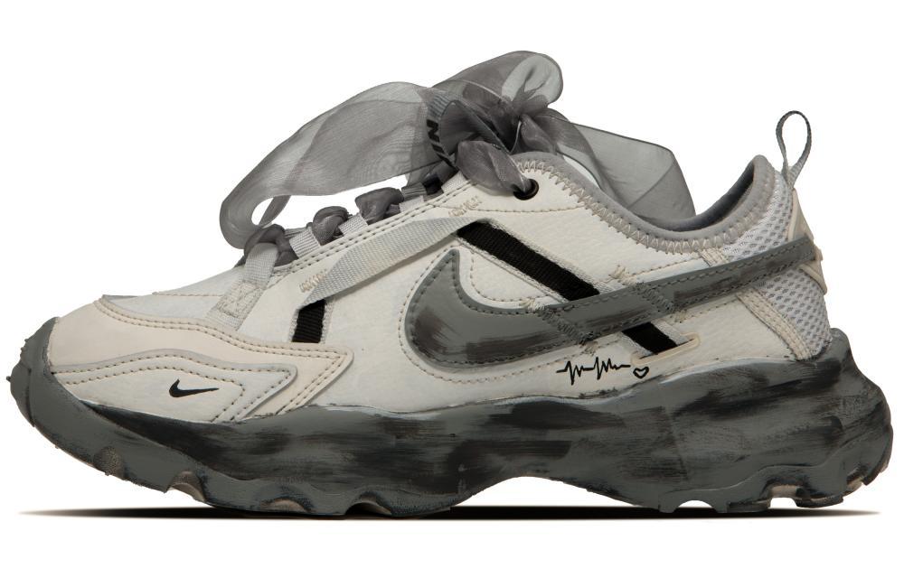 Nike TC 7900 Smoky Cement Anti Slip Wear Resistant Low Top Casual Shoes Women's Gray Black