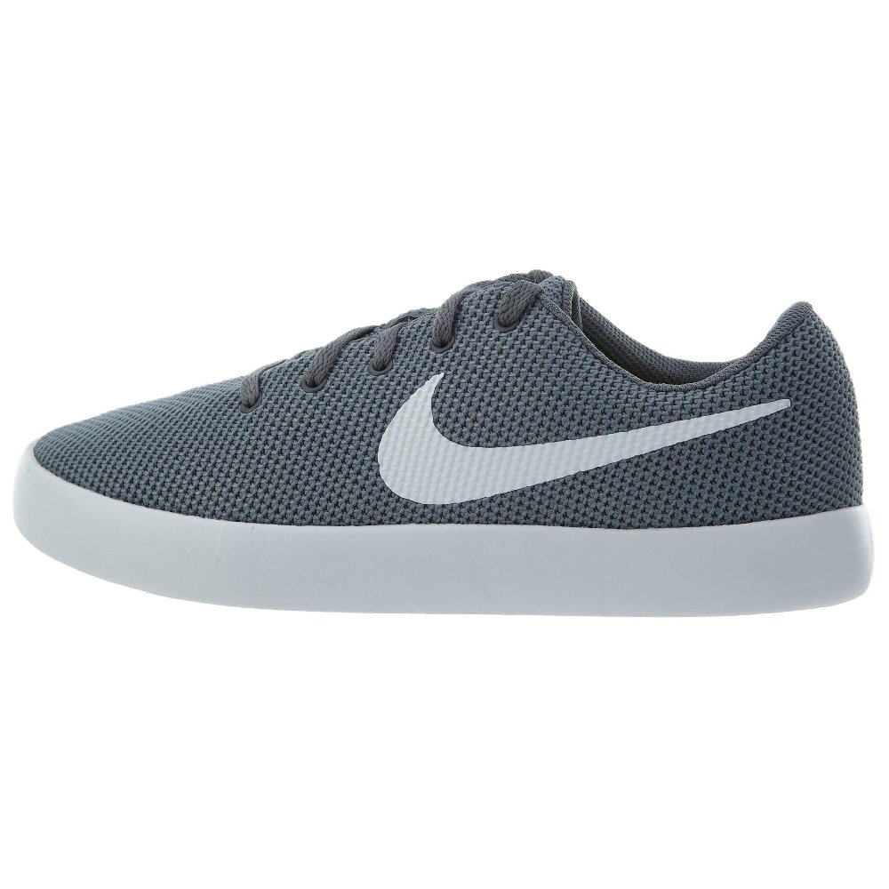 Nike ESSENTIALIST Abrasion Resistant Low Top Skateboard Shoes Men's Light Gray White