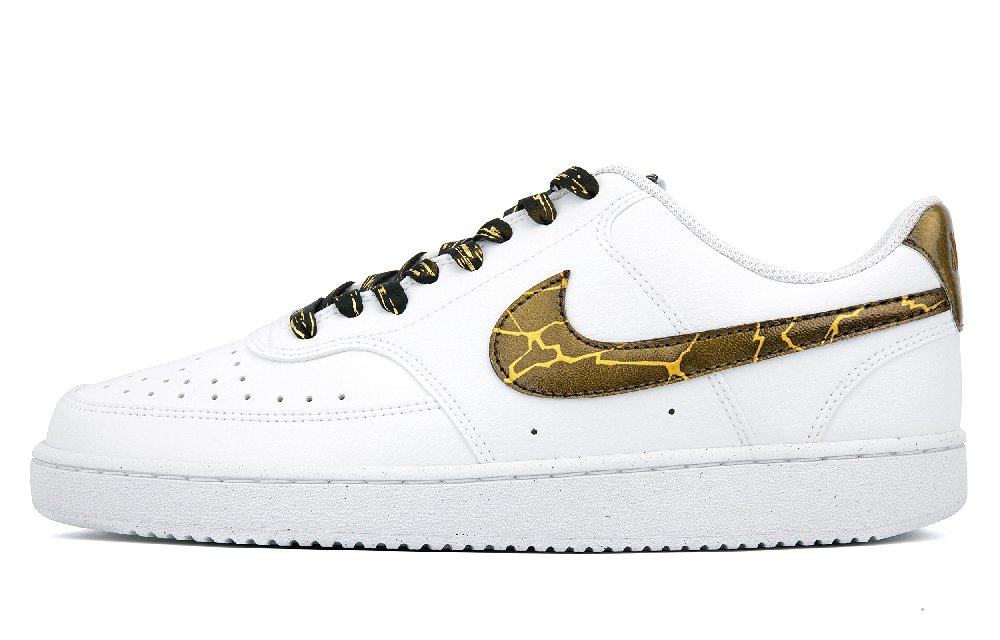 Nike Court Vision Wear-resistant And Lightweight Low-Top Skateboard Shoes Unisex White