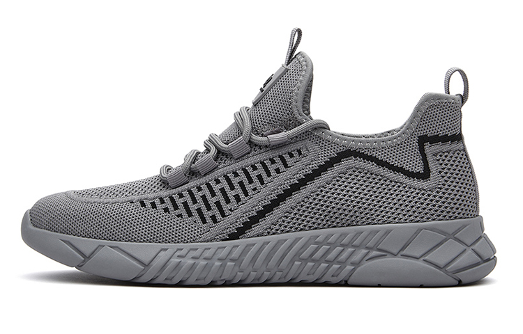 Jeep Abrasion Resistant Breathable Low Top Casual Shoes Men's Gray
