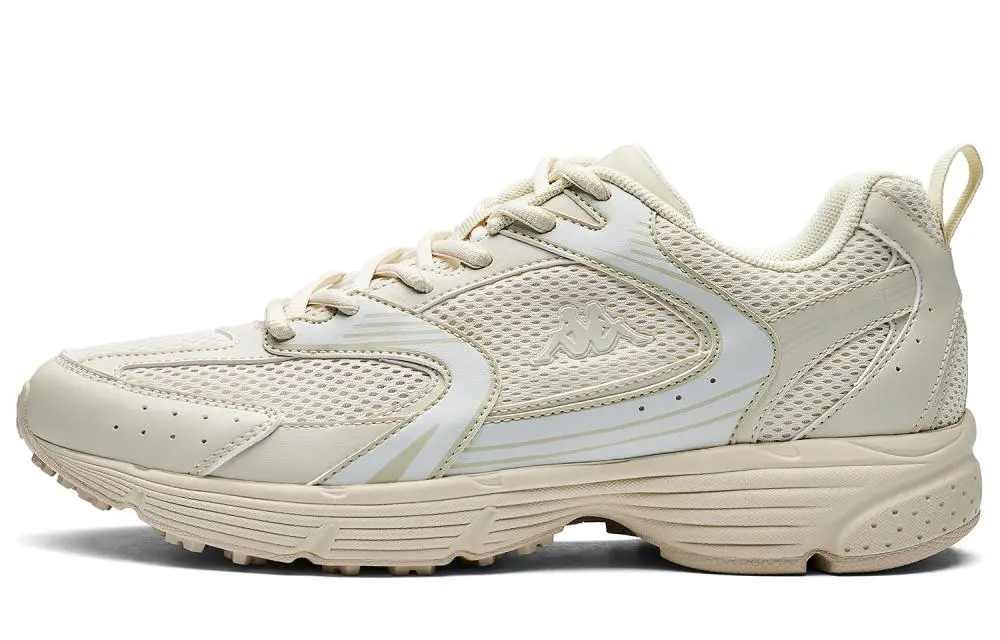 Kappa Cushioning And Breathable Low top Running Shoes Unisex Winter Day Beeswax Yellow
