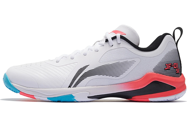 LiNing Sprint SE Cushioned Anti Slip And Wear Resistant Lightweight Low Top Badminton Shoes Unisex White Black