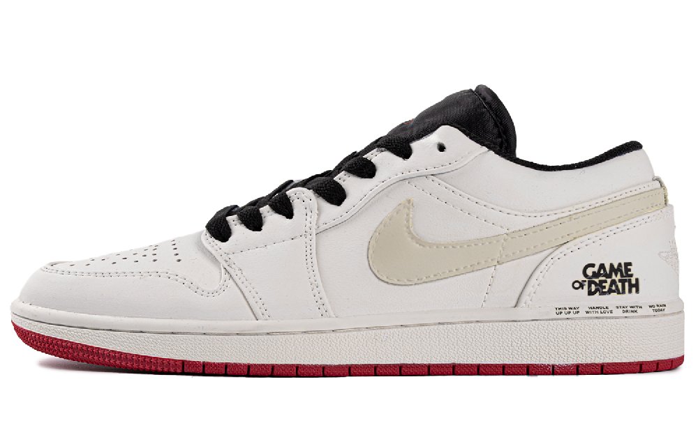 Jordan Air Jordan 1 Low Top Vintage Basketball Shoes Men's Ivory