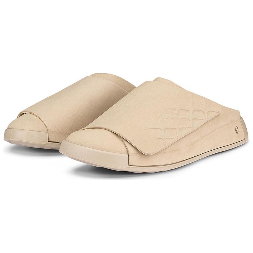 Ecco Abrasion Resistant Closed Toe Slippers Men's Sand