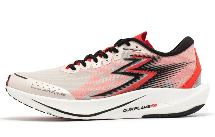 361° Speed ​​2 Pro Running Shoes Unisex Low top White/Red