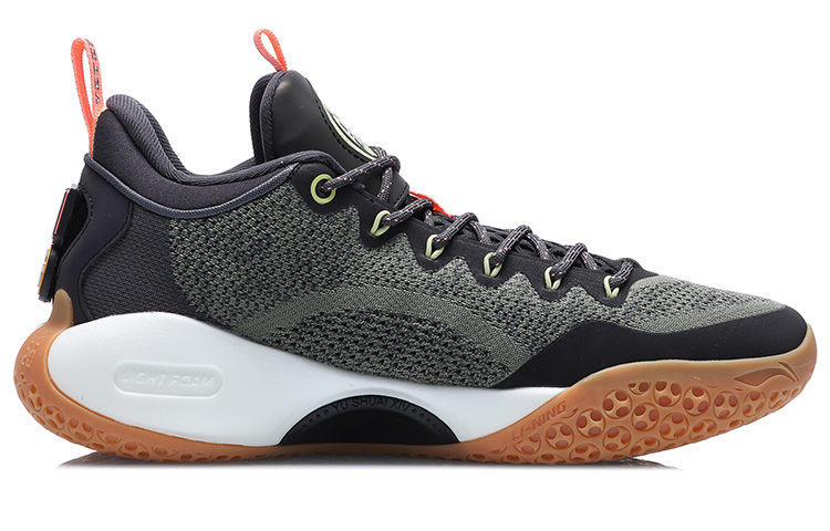 LiNing Shuai 14 Low Anti Slip Wear Resistant Low Top Basketball Shoes Men's Black Green купить в интернет-магазине Yoocart с быстрой доставкой по России.