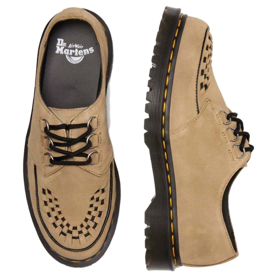 Dr.Martens Ramsey Savannah Low-Top Casual Shoes Unisex Brown