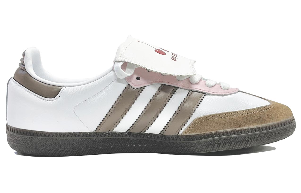 Adidas Originals Samba OG Low-Top Skateboard Shoes Unisex Brown White Pink купить в интернет-магазине Yoocart с быстрой доставкой по России.