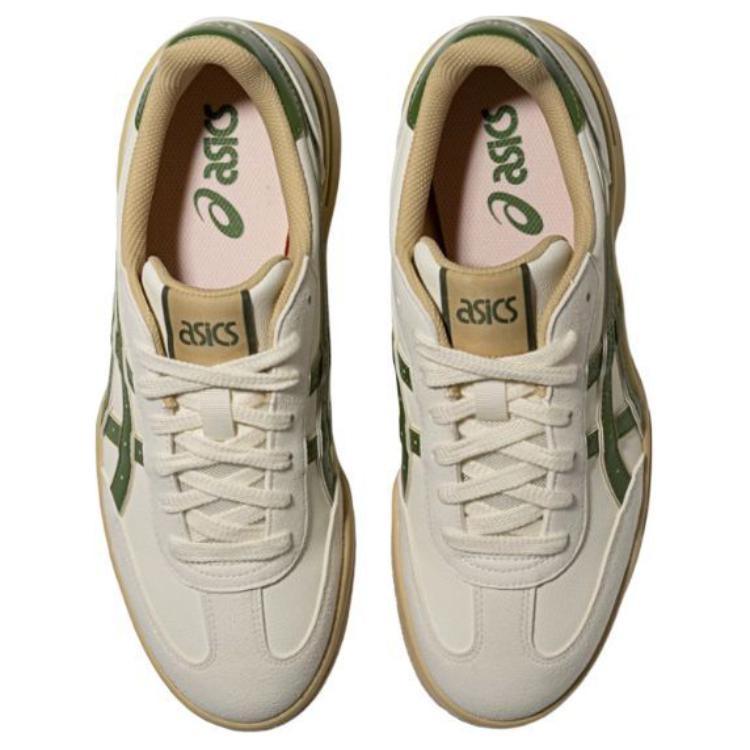 Asics Gel-Spotlyte Cushioning Wear-Resistant Low-Top Casual Shoes Unisex Beige Green
