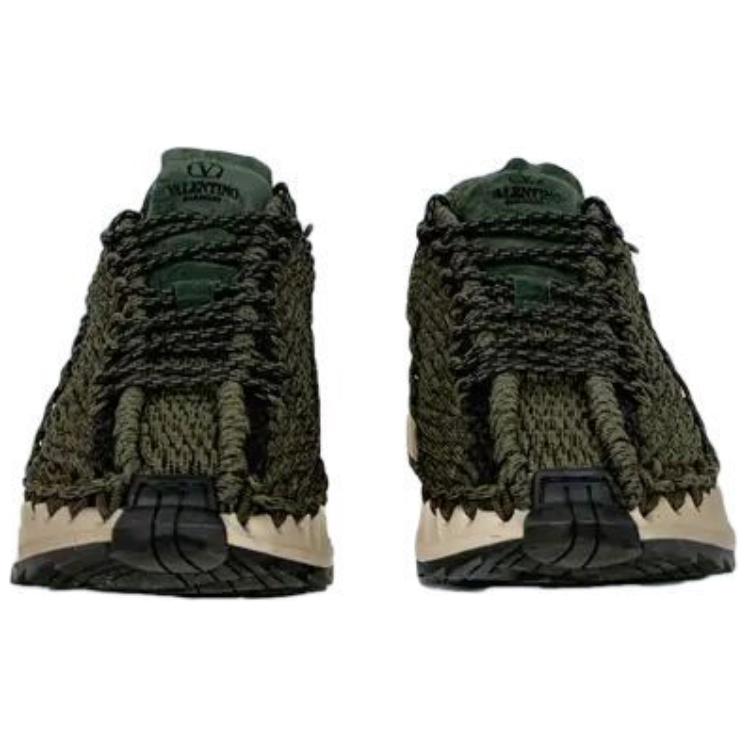 Valentino Low Top Casual Shoes Men's Green