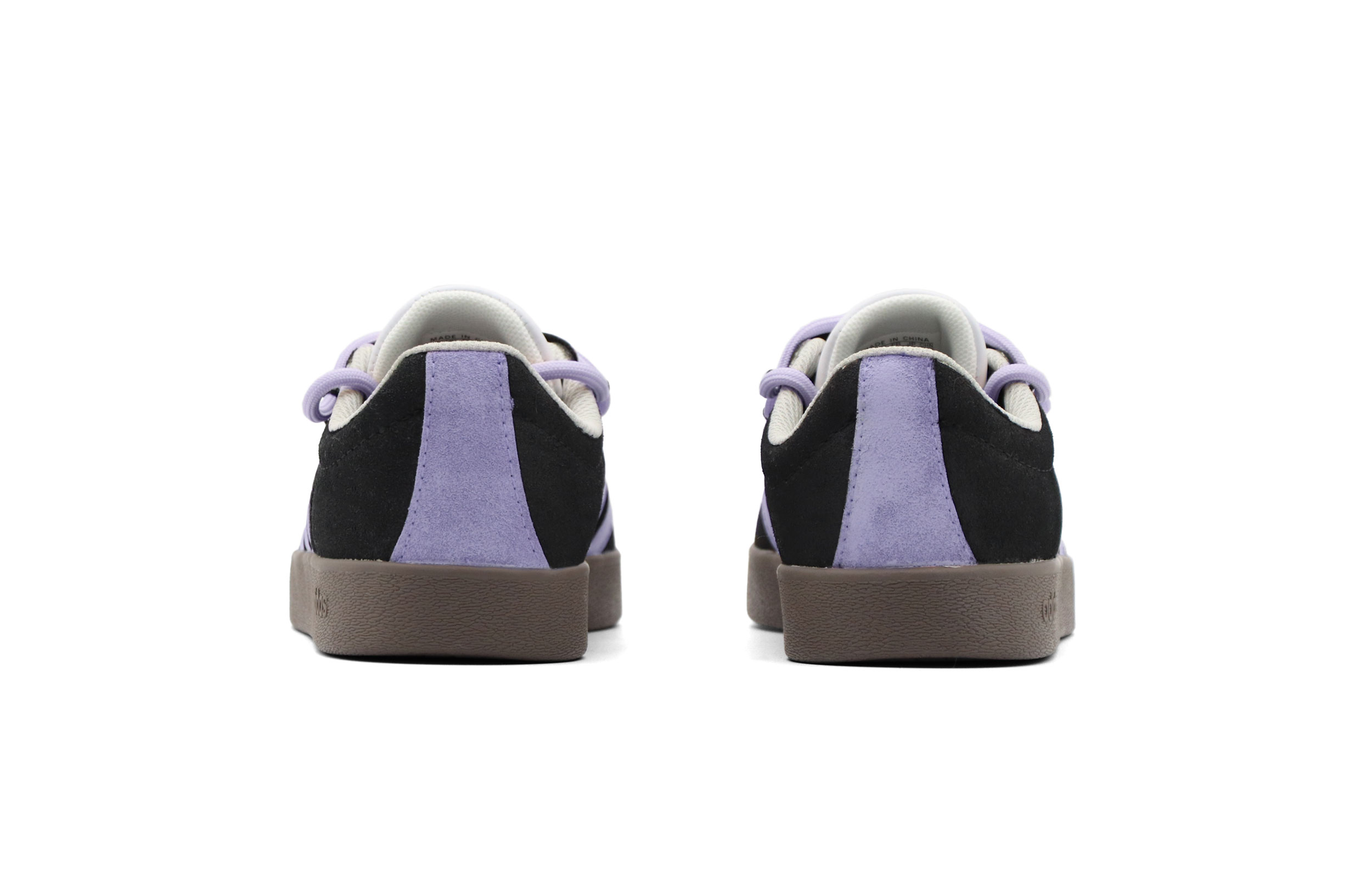 Adidas Neo VL Court Lifestyle Night Elf Anti Slip Wear Resistant Low Top Skateboard Shoes Unisex Black Purple купить в интернет-магазине Yoocart с быстрой доставкой по России.
