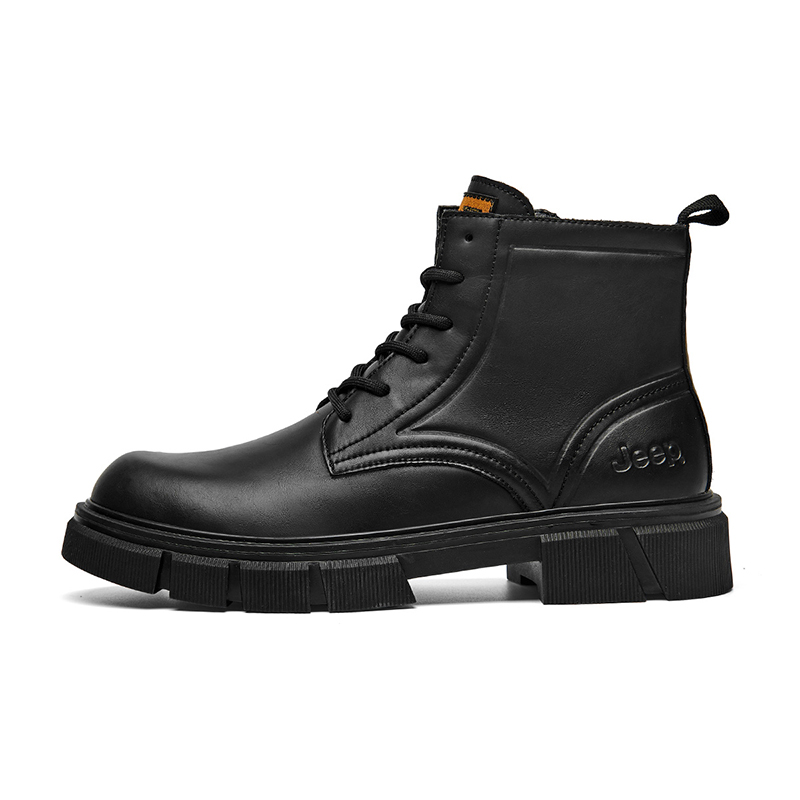 Jeep Martin Boots Men's Black
