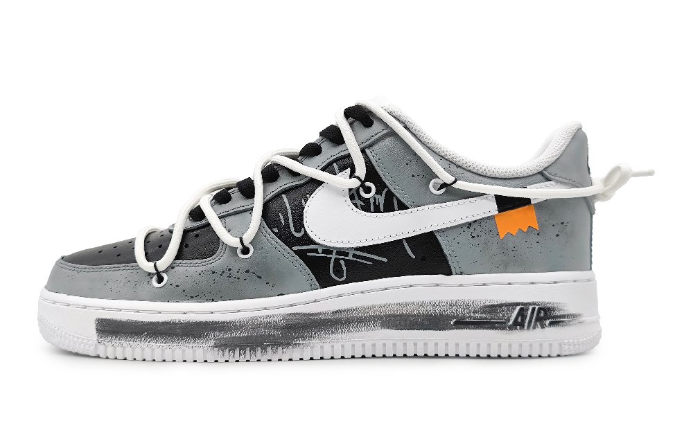 Nike Air Force 1 Low LE Low-Top Skateboard Shoes GS Light Gray