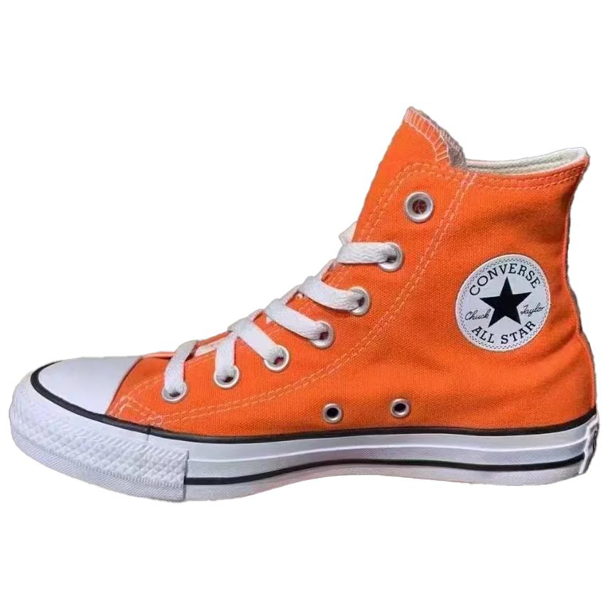 Converse All Star BB Prototype CX Anti-Slip Wear-Resistant High-Top Canvas Shoes Unisex Orange