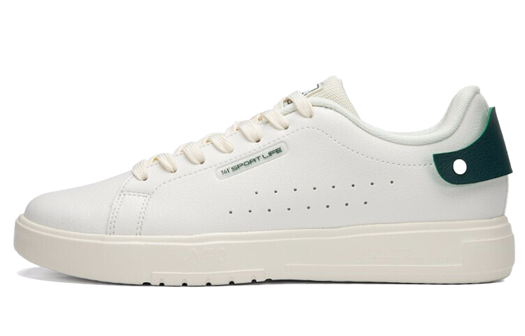 361° Thermal, Lightweight, Breathable, Height Increasing Low Top Skateboard Shoes Men's White Green